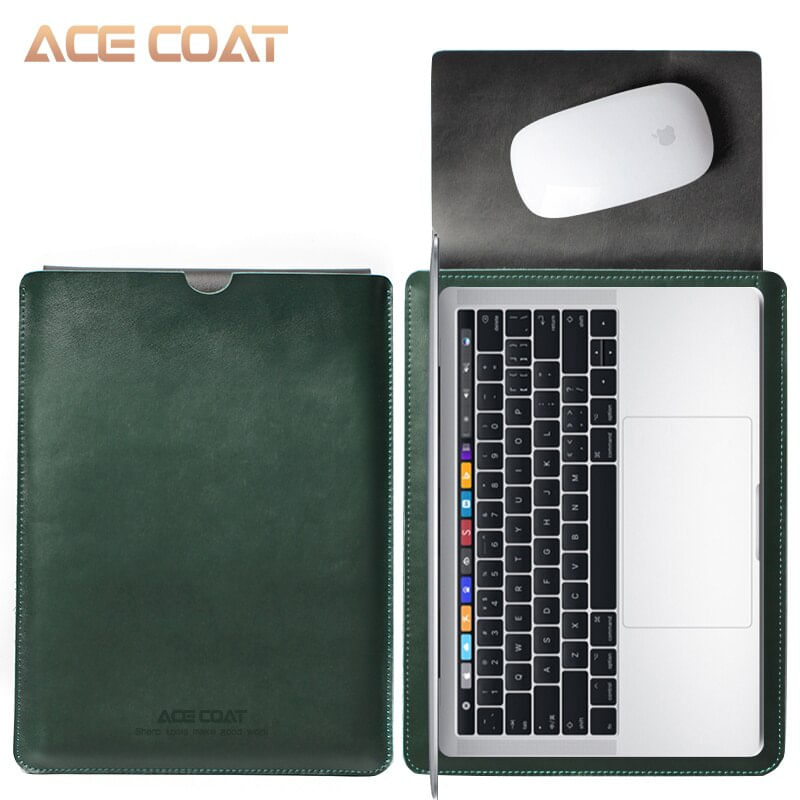 Acecoat 13 14 Polegadas Abertura De Couro Capa Protetora Para