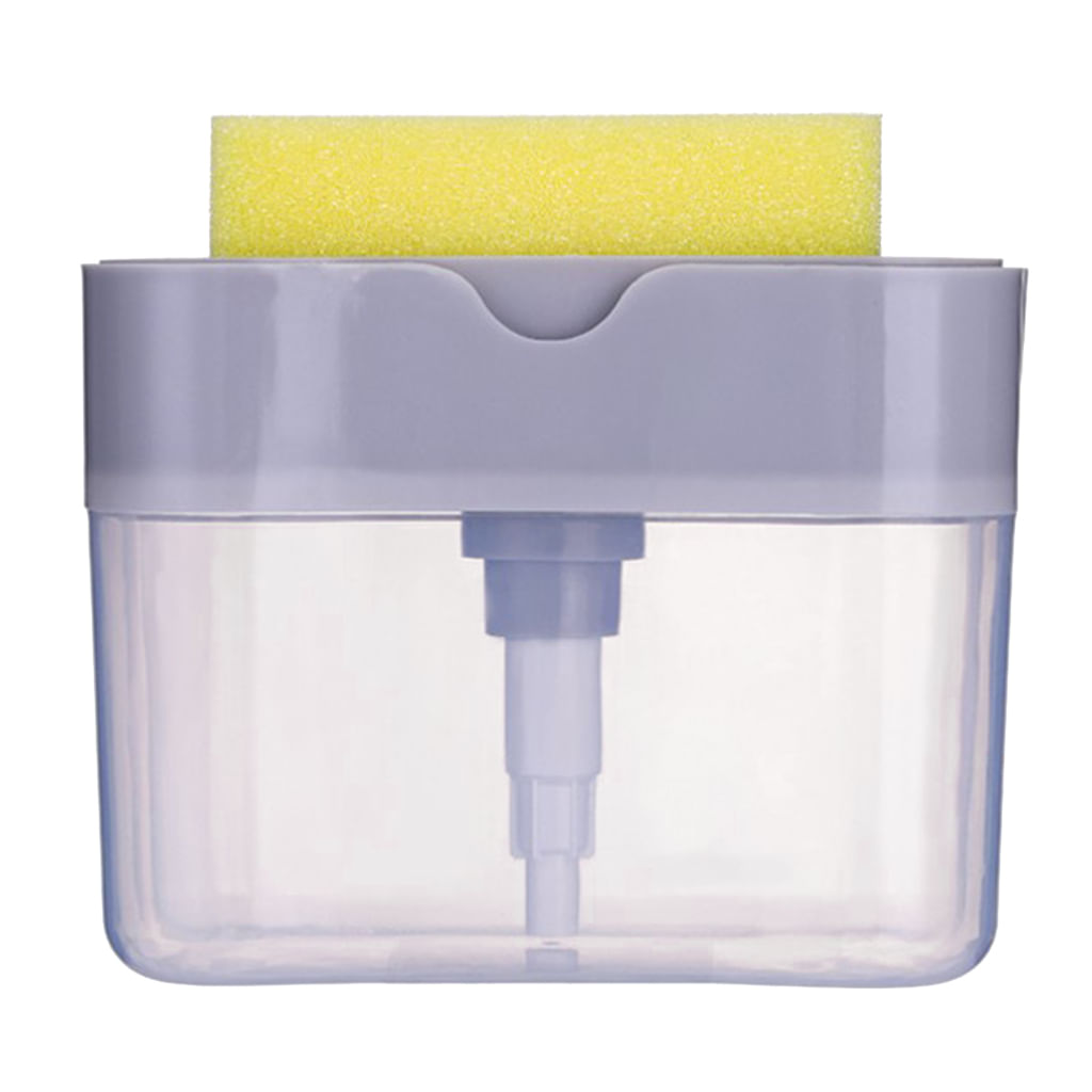 Caixa Cinzenta Do Suporte Da Bomba Da Bomba De Sabão Da Bancada Da Cozinha