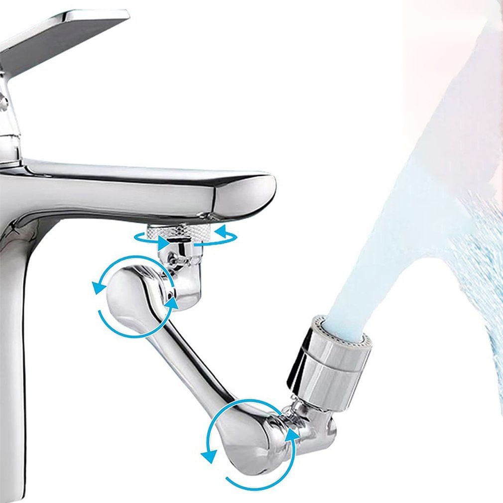 Splash Proof Braço De Água Giratório 1080 Graus Braço Mecânico Fau