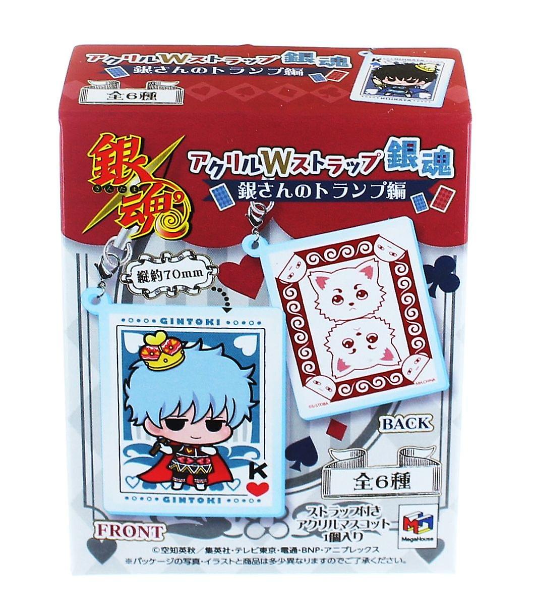 Gintama Cego Caixa Gin San Cartão W / Pulseira