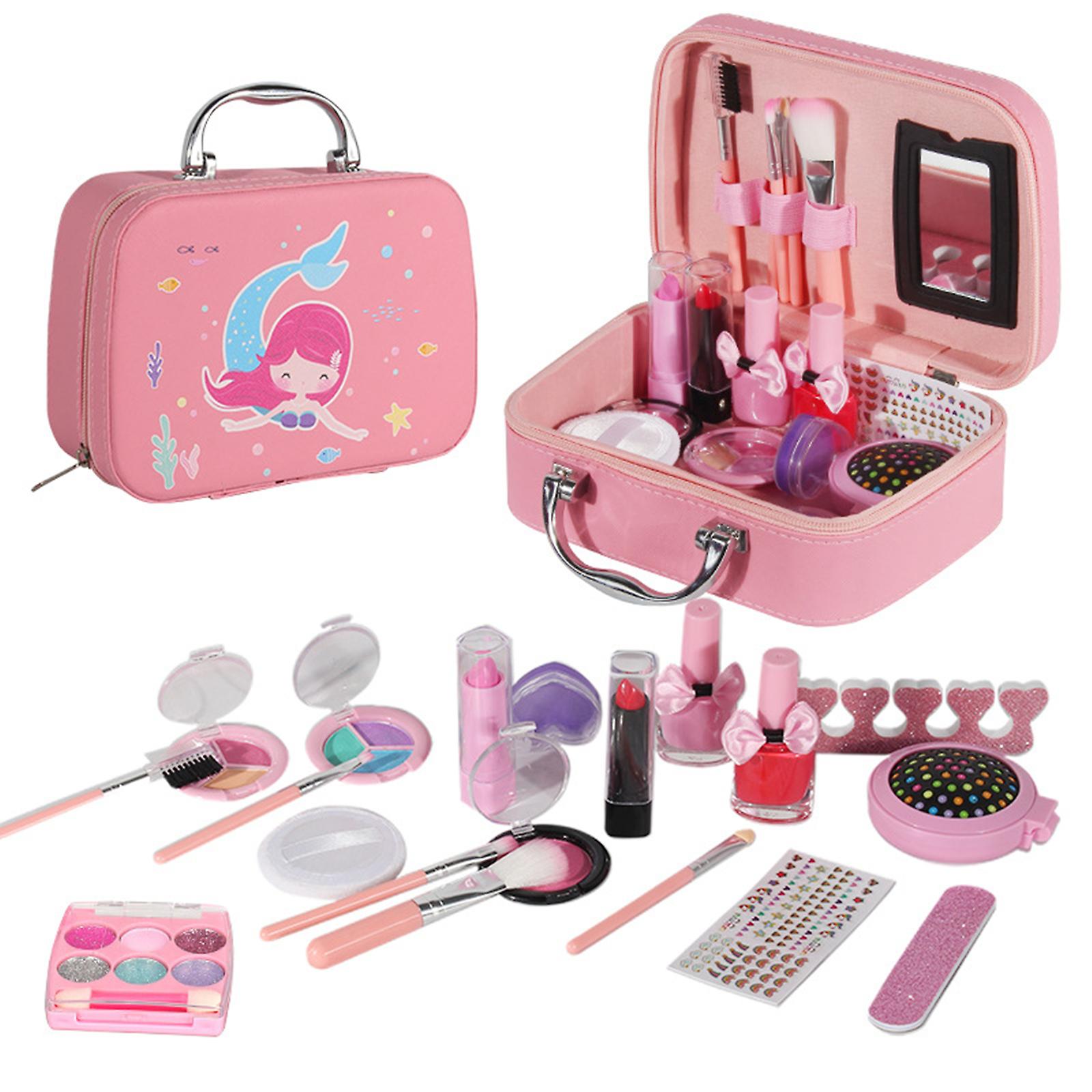 Menina Maquiagem Brinquedos Simulação Batom Sombra Blush Plástico