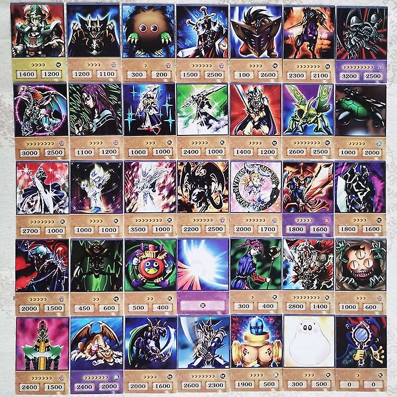 100pcs Yu-gi-oh Anime Cards Olhos Azuis Mago Negro Exodia - Carrefour