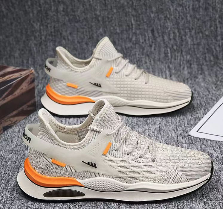 Sapatos Casuais Masculinos Tênis -bege 39