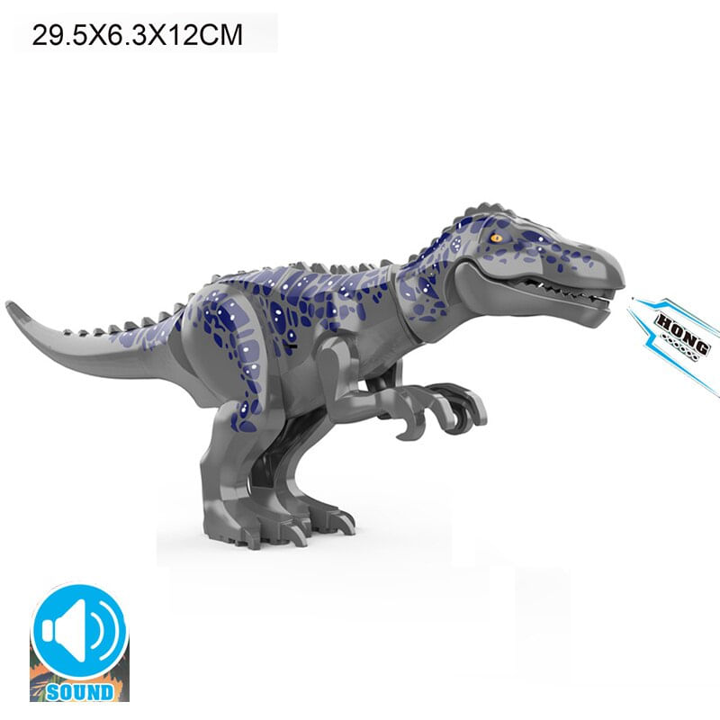Jurassic World Raptor Mini 2 Dinosaur Figures Building Block