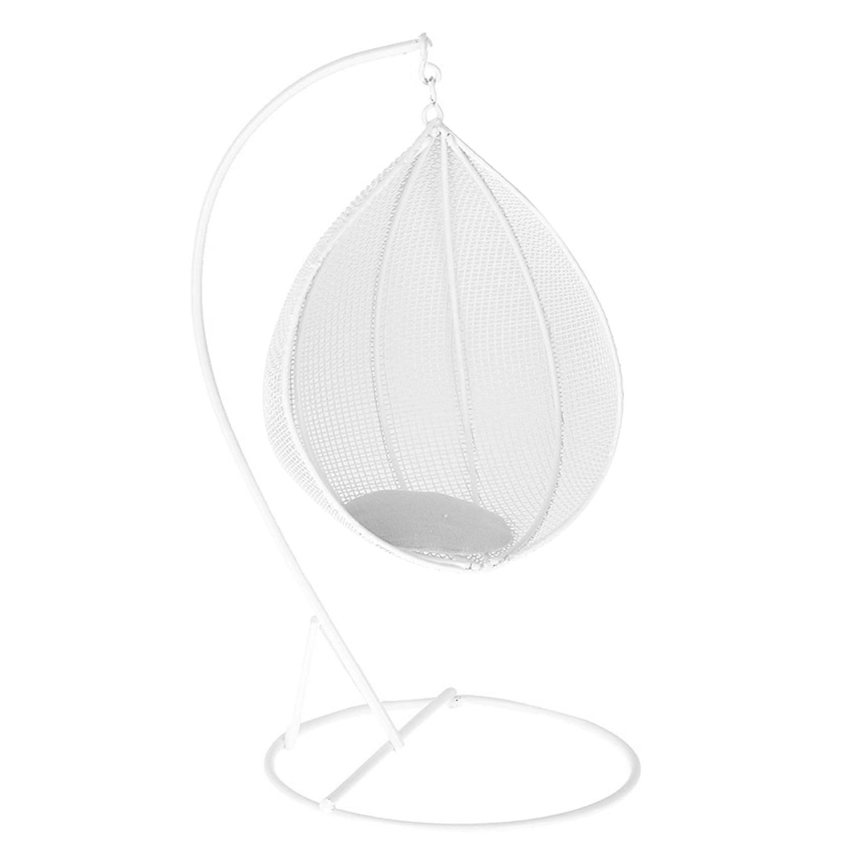 01:12 Dollhouse Mobília Em Miniatura Swing Chair Hammock Doll