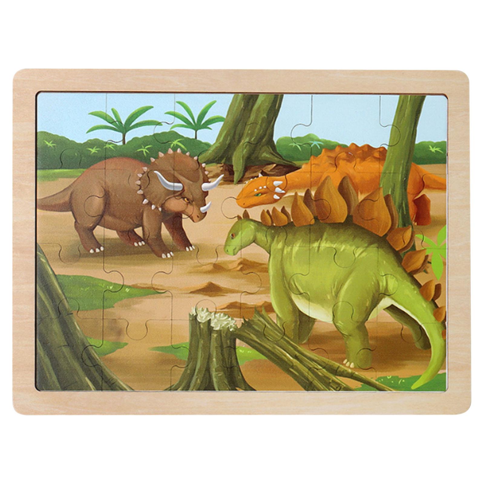 Madeira Infantil 24 Peças Puzzle Educação Infantila