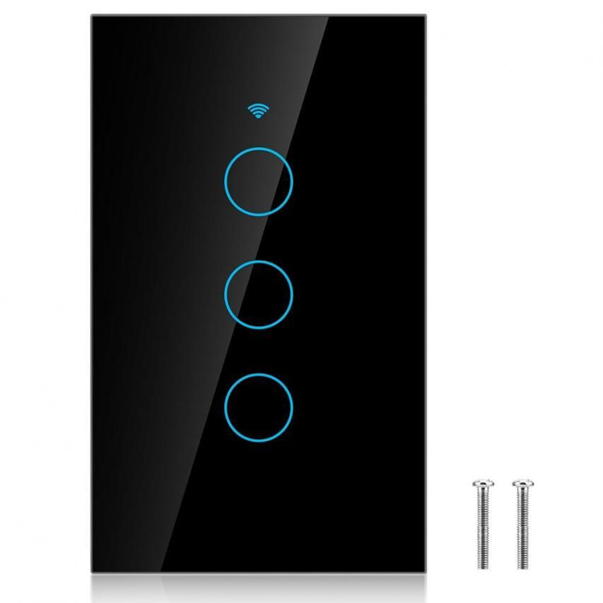 Interruptor Wifi Inteligente De 3 Vías Control De Luz De Par