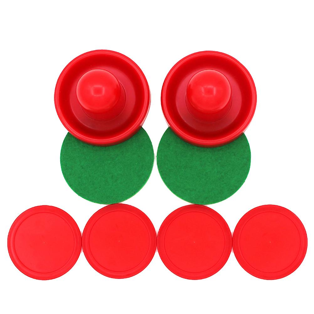 8pcs 96mm Air Hockey Pushers Pucks Substituição Para O Jogo Tabl