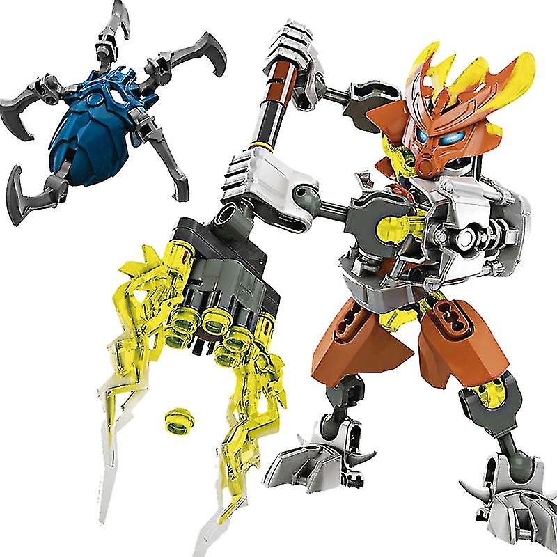 Bionicle Protector Of Stone Action Figures Building Block Para