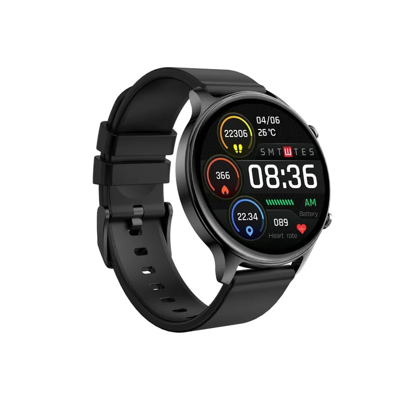 Ecrã Full Hd Do Smartwatch S37 Com Monitorização De Saúde Ip68 De 1,28"