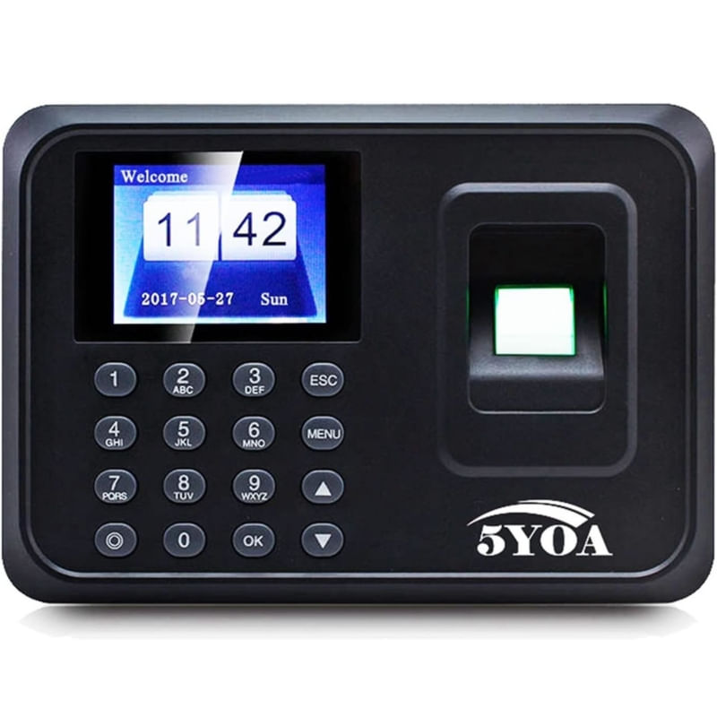 Leitor Biométrico De Impressão Digital 5yoa Timer