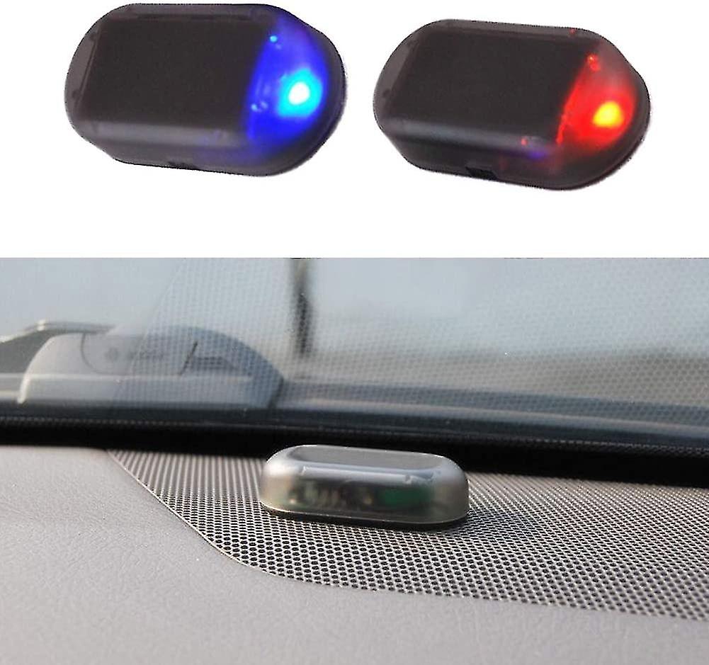 Sistema De Alarme Do Carro, Energia Solar Dummy Car Alarm Led Light Simu