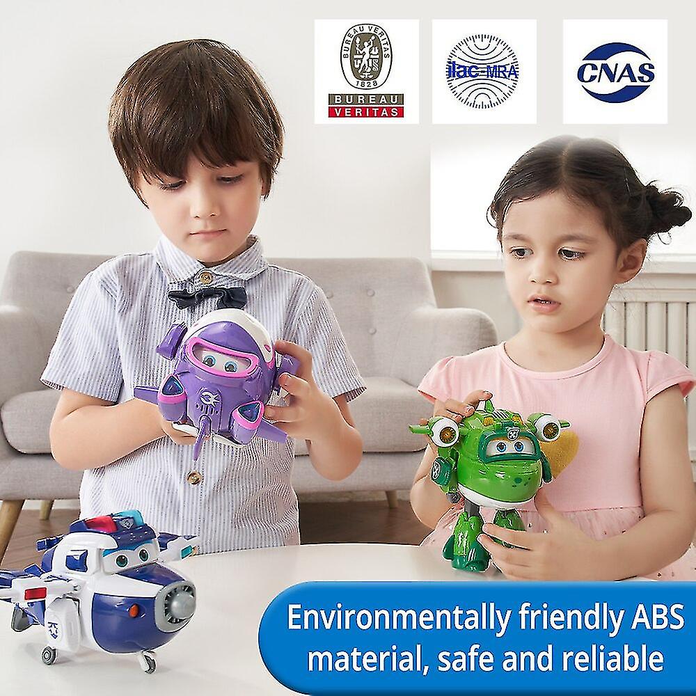 Sajy Super Wings 6 Polegadas Supercharged Paul Deluxe Transformin