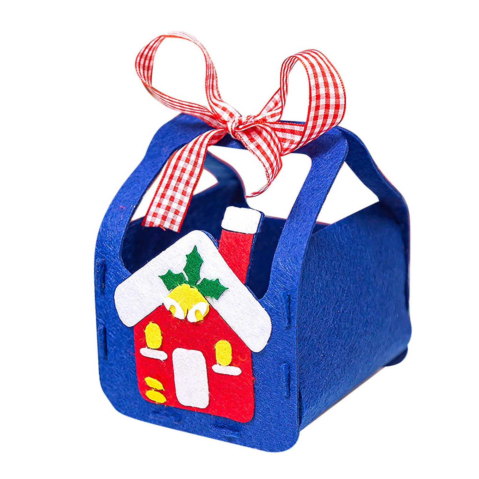Diy Artesanato Feltros De Costura Kit Bolsa De Natal Doces Sacos De Presente