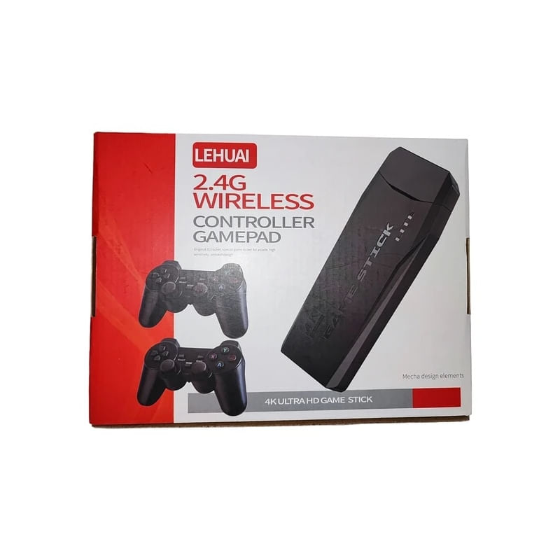 Console De Videogame Lehuai 2 4k Hd Com 2 Controladores Sem Fio