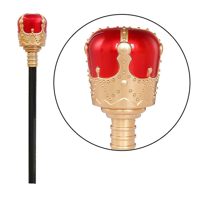 Plástico Princesa Crown Truncheon Halloween Ball Aniversário Bal