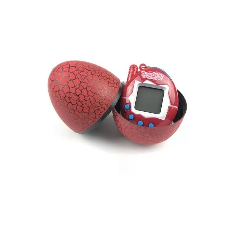 Tamagotchi Virtual Pet Red Egg Surprise + Digipet