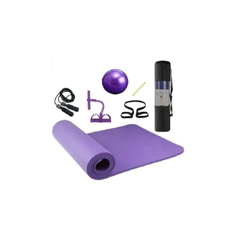 Kit De Ioga E Pilates Generic Violet