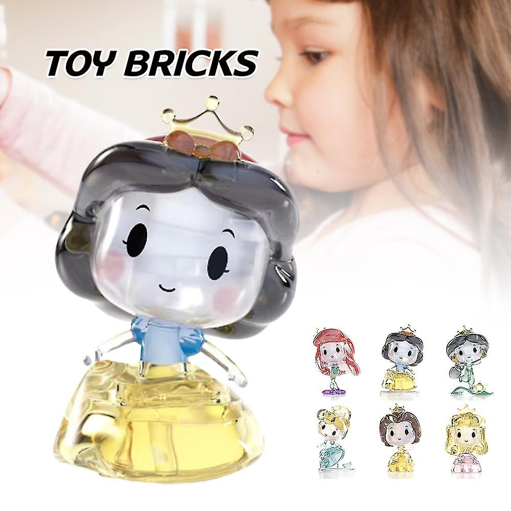 Cartoon Disneys Princesa Figuras Estátua Modelo Brinquedos Ações F