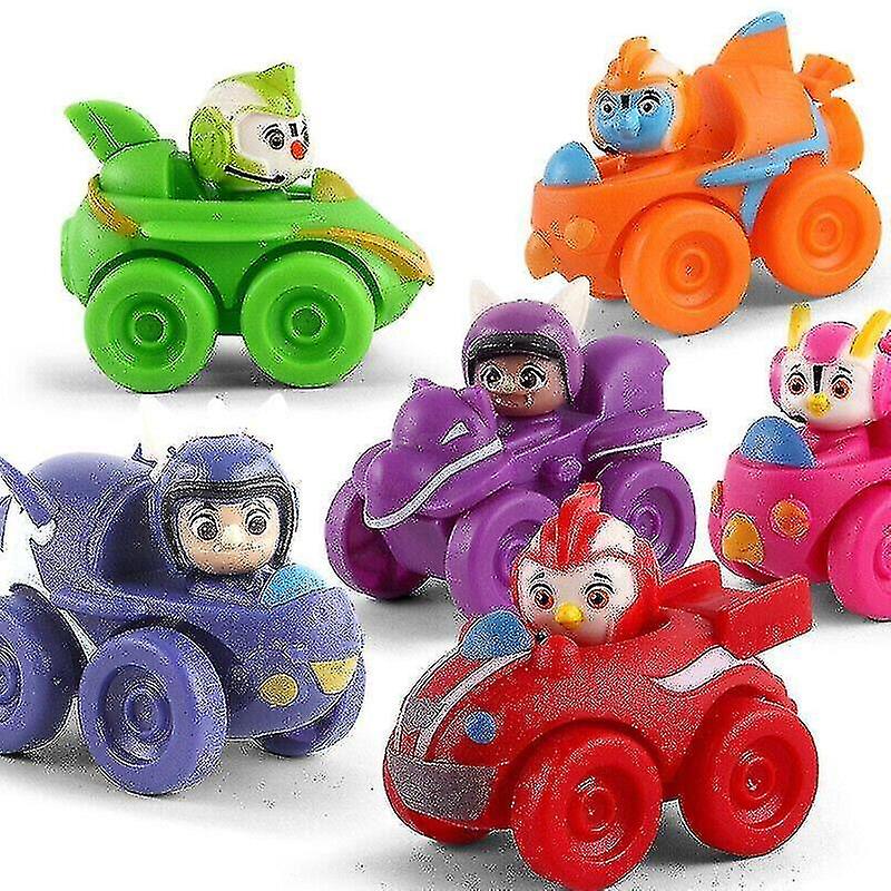 6pcs Top Wing Figuras 7cm Scooter Gift Collection