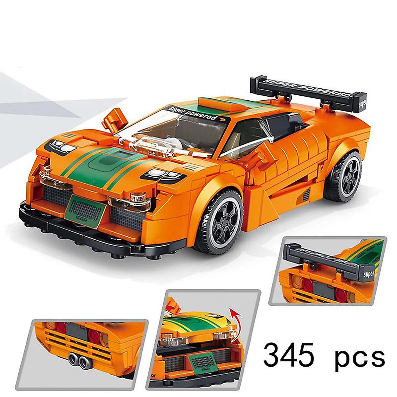 Venalisa City Car Speed Champion Racer Building Block Racing