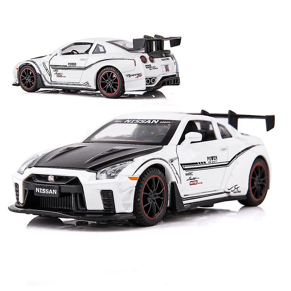 Nissan Gtr R35 Modelo De Carro Com Luz E Porta Aberta Musical