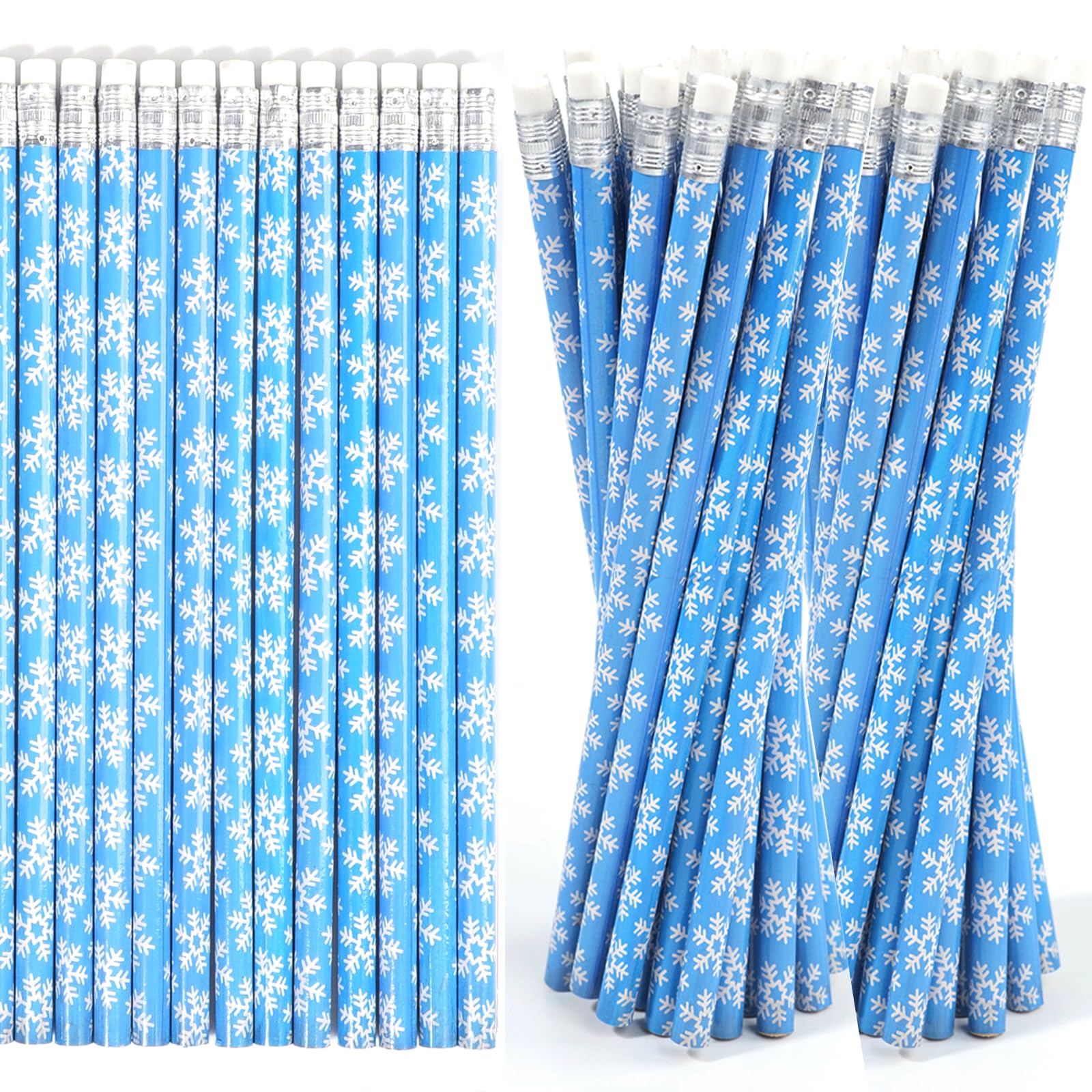 Lápis Know Me Snowflake Winter Wonderland Kids X48