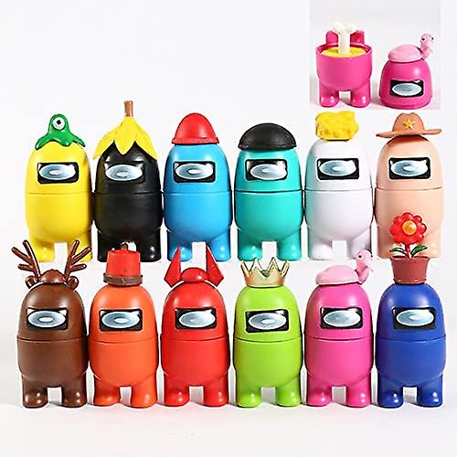 Merch Figurines Set, Coleção De Brinquedos Para Os Fãs Do Jogo, Mini Cha