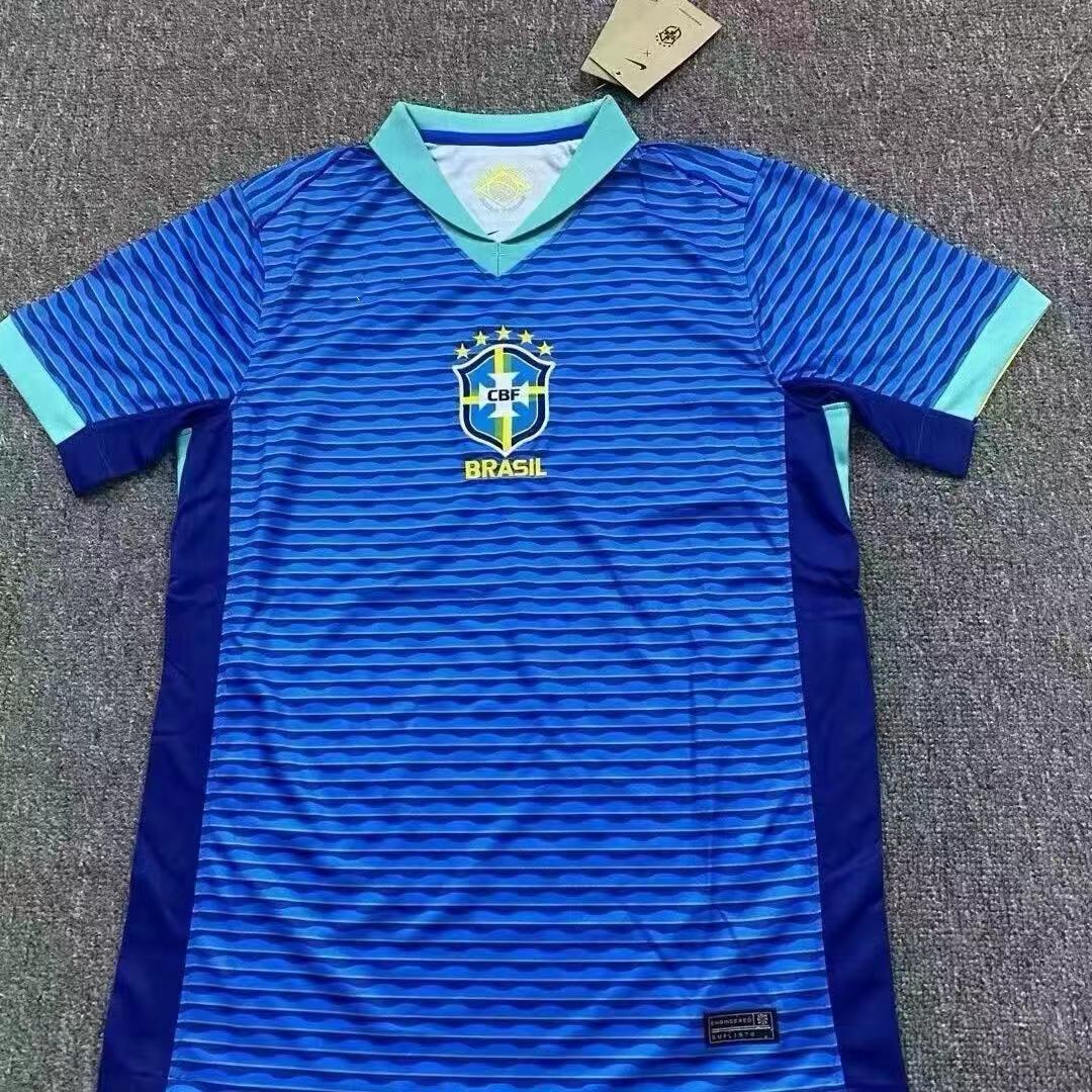 Camiseta Brasil 2024 Copa América Away Tamanho Gg