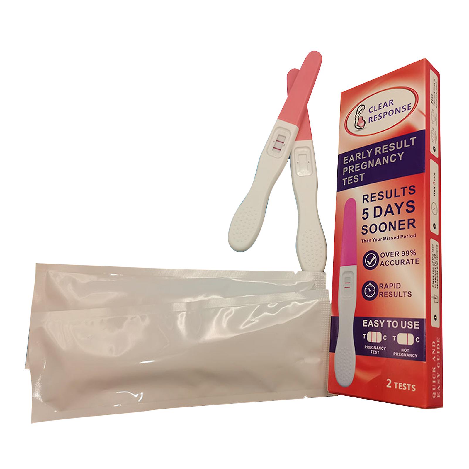 Fake Pregnancy Test Stick 2 Pack For Joke Prank Mordaça Adulto Wo