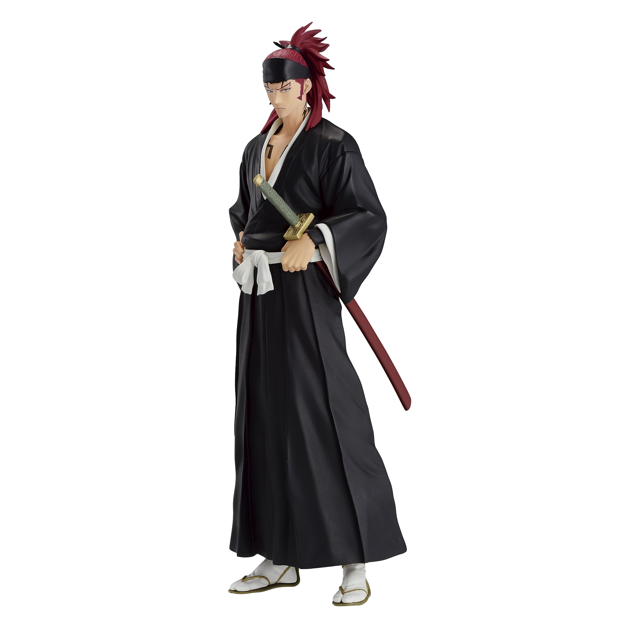 Figura Banpresto Bleach Renji Abarai Solid And Souls De 6,7 Polegadas