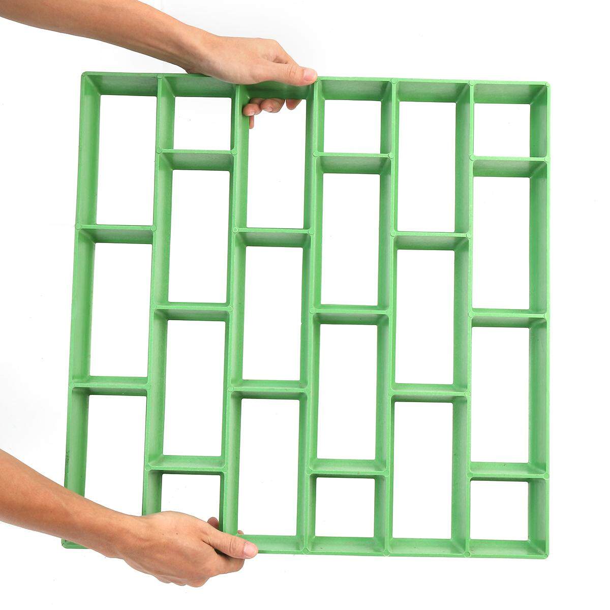 Diy Pave Maker Molde Plástico Jardim Pedra Calçada Pavimento