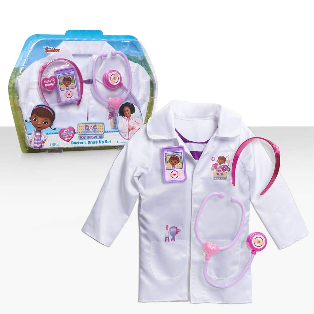 Conjunto De Roupas Doc Mcstuffins Doctor's Para Crianças 3+ Just Play