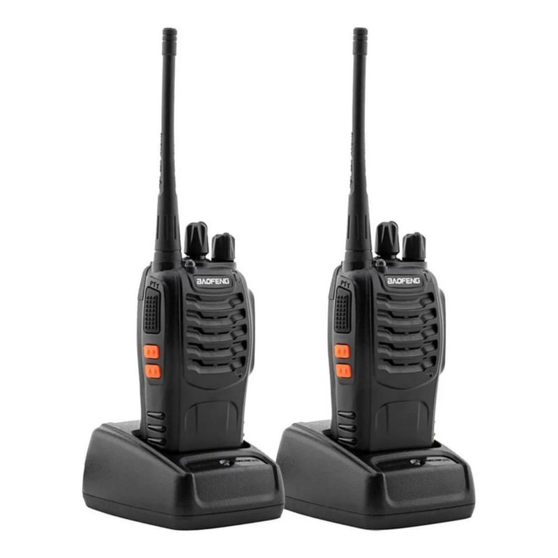 Transmissor De Rádio Walkie Talkie Baofeng Bf-777s (pacote Com 2)