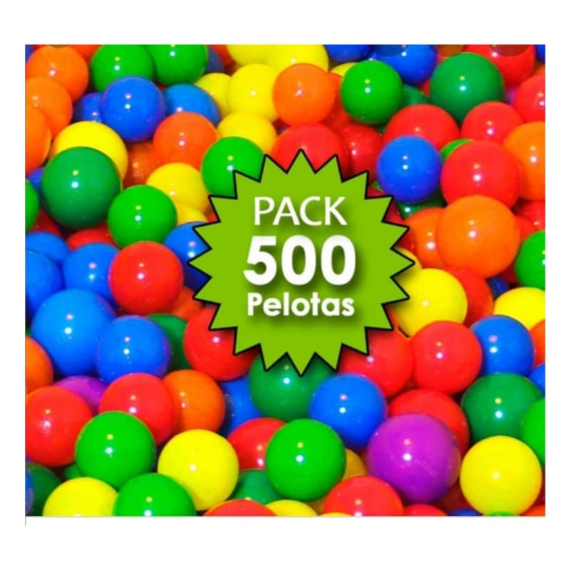 Bolas De Plástico Coloridas Para Piscina, Pacote De 5,5 Cm Com 500 Unidades