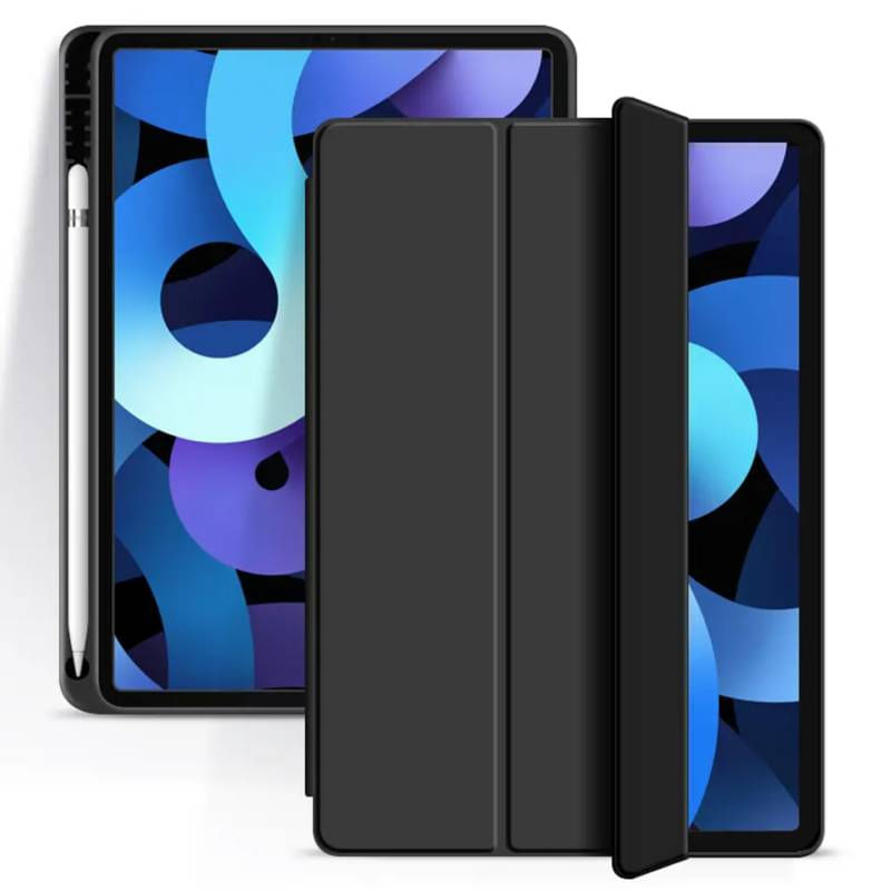 Capa Para Tablet Apple Ipad Air De 4ª E 5ª Geração Com Compartimento Para Lápis