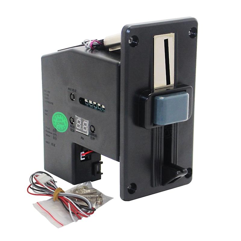 Led Multi Coin Acceptor Eletrônico Roll Down Coin Selector F