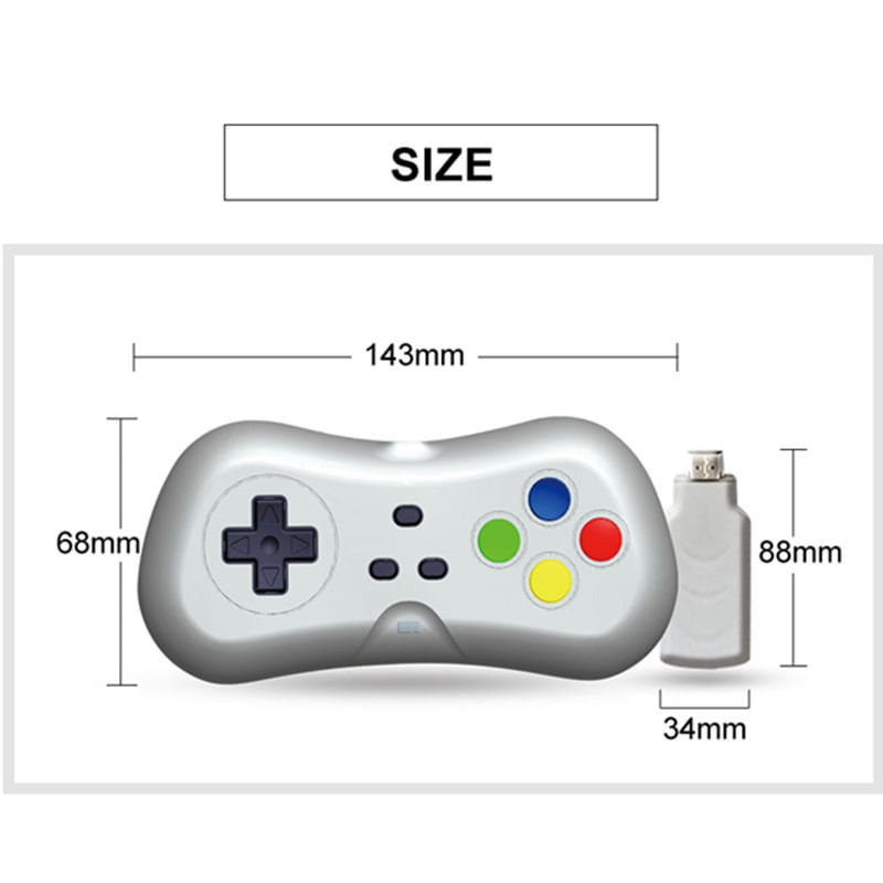 Double Fc Tv Game Console Sem Fio Game Console