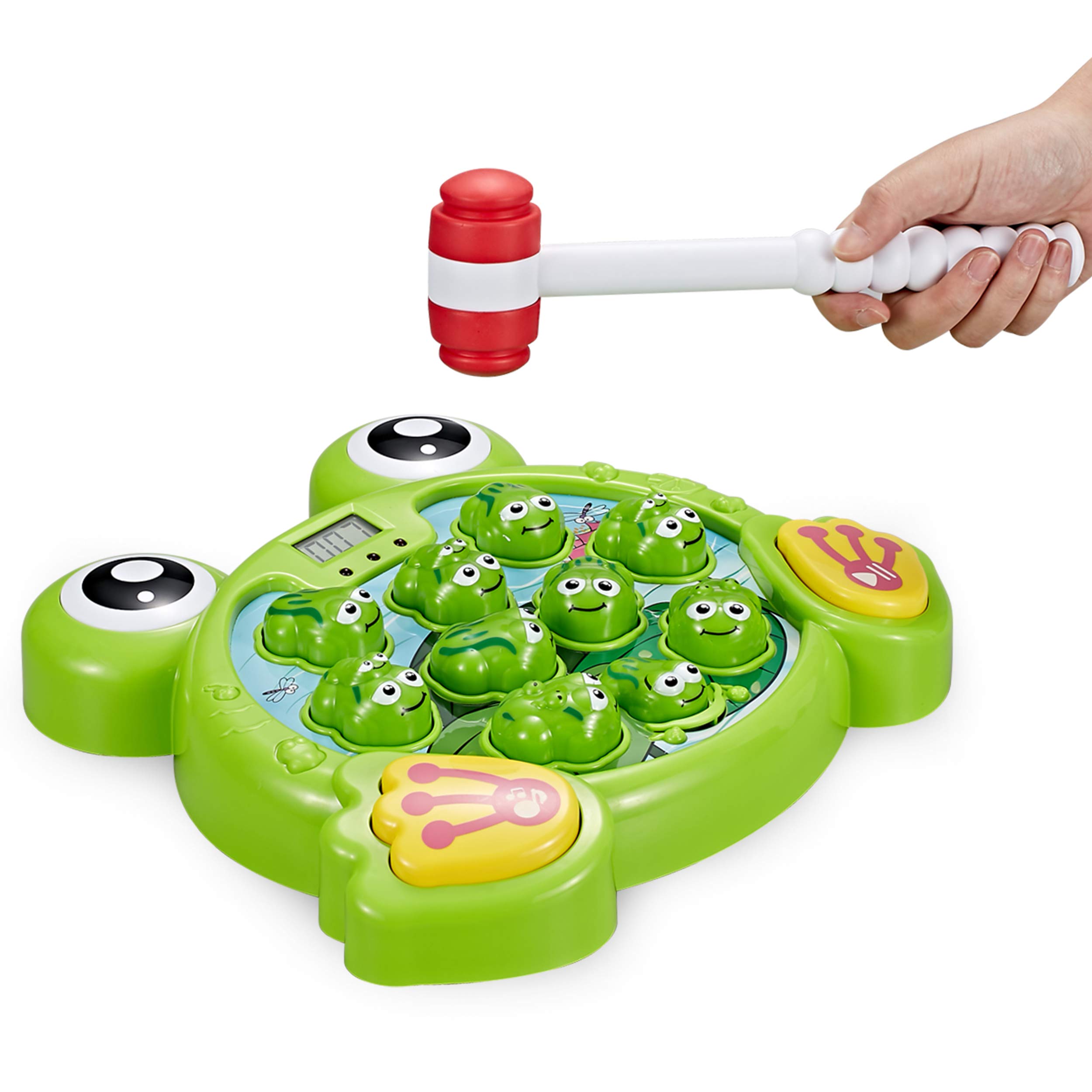 Jogo Whack A Frog Think Gizmos Fun Hammering Toy Com Som