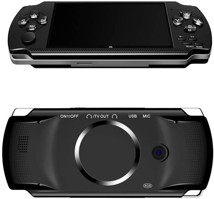 X6 8Gb Video Game Console Portátil Ar Handheld Console