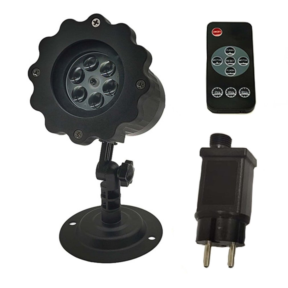 Projetor De Queda De Neve Led Impermeável Dynamic Snowfall Proje