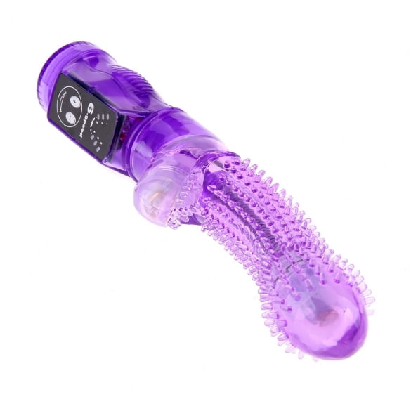Sex Toy G-spot Multi Speed Dildo Massager Impermeável Roxo
