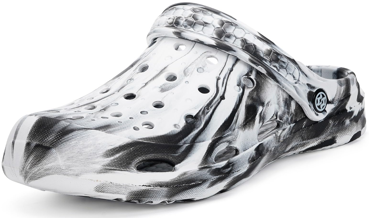 Tamancos De Jardim Gaatpot Tie-dye Unissex Arch Support Brancos 43-44