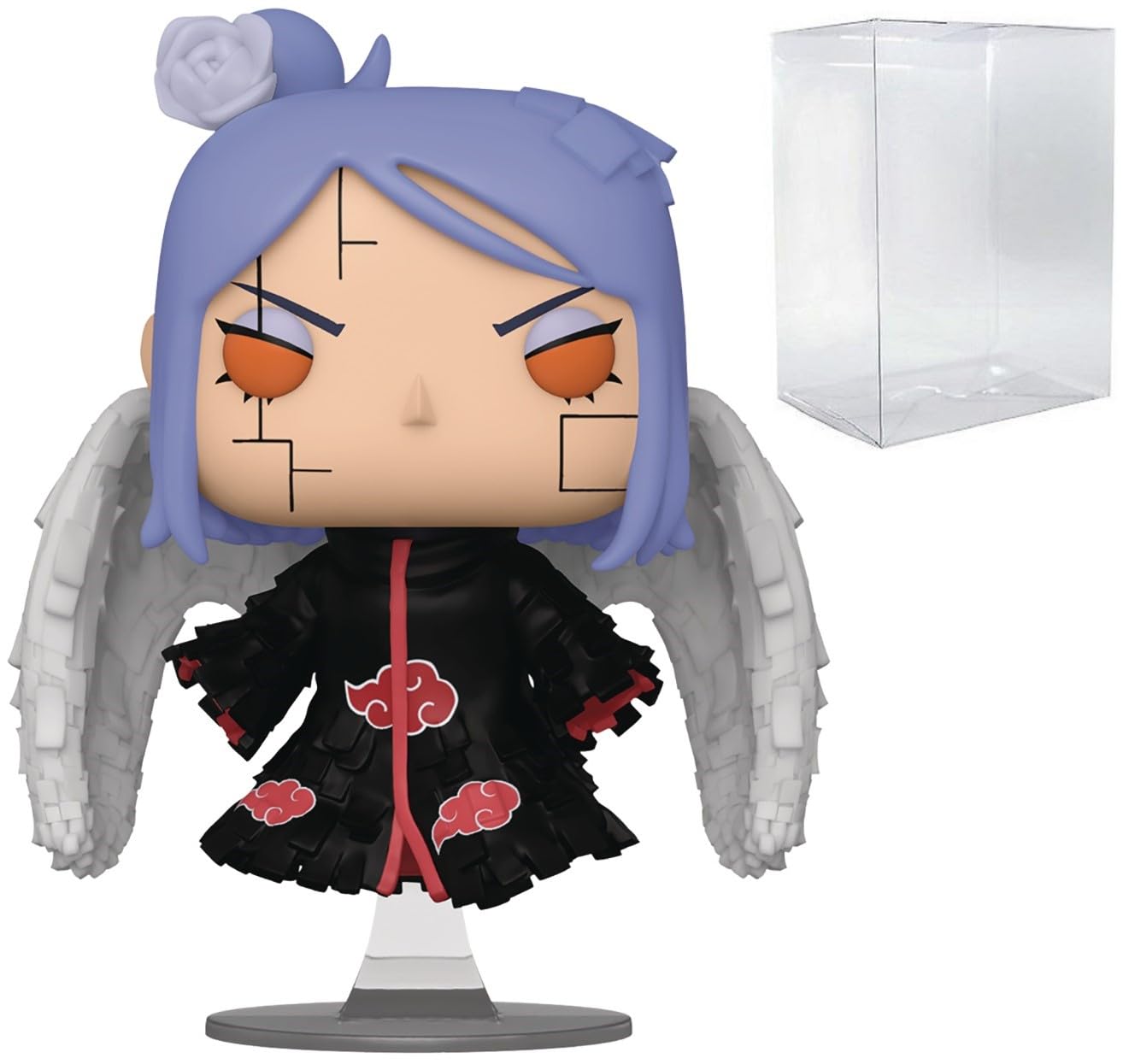 Boneco De Vinil Pop Naruto Shippuden Konan Funko Com Protetor