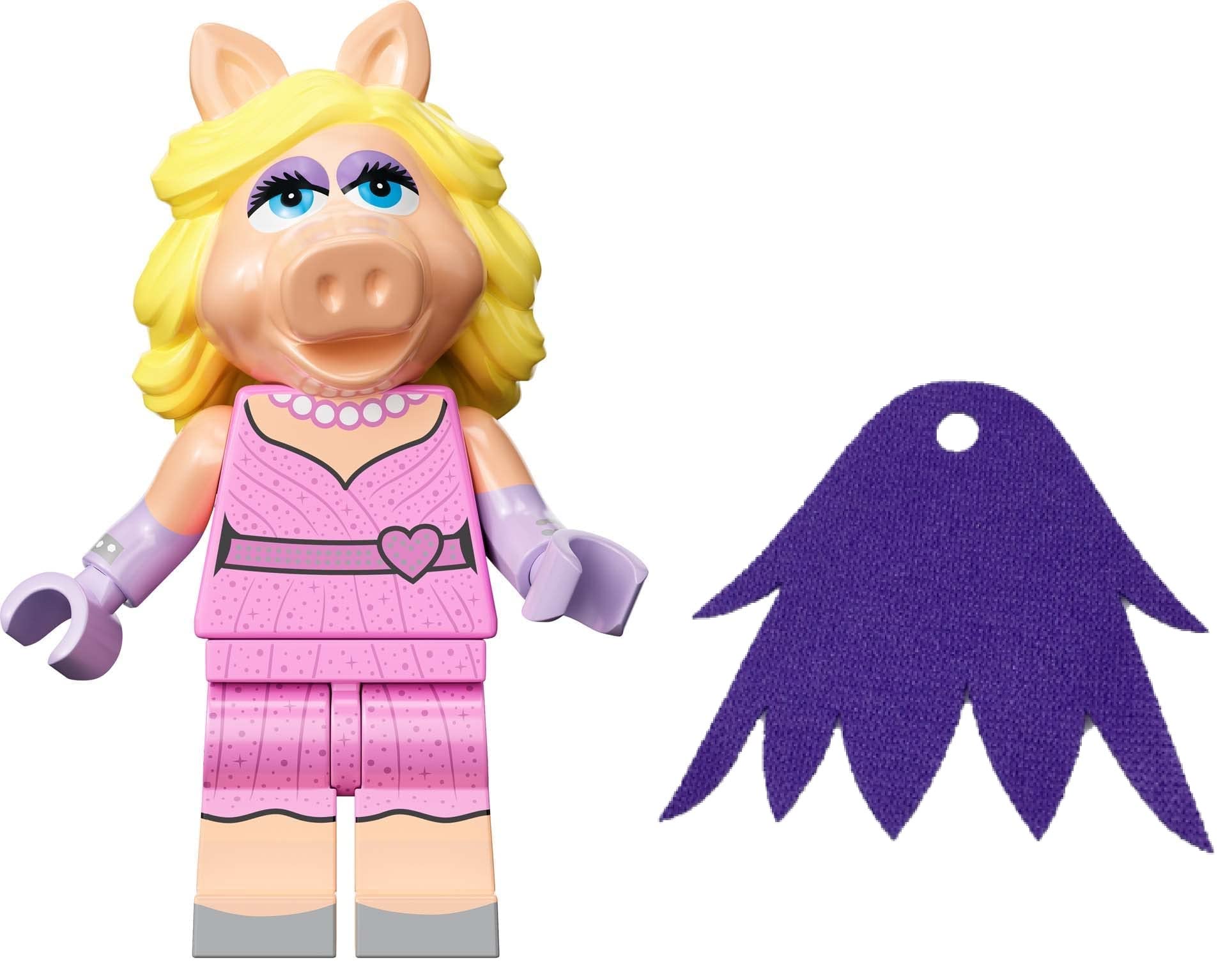 Brinquedo Lego Minifigure Muppets Série 1 Miss Piggy Minifig