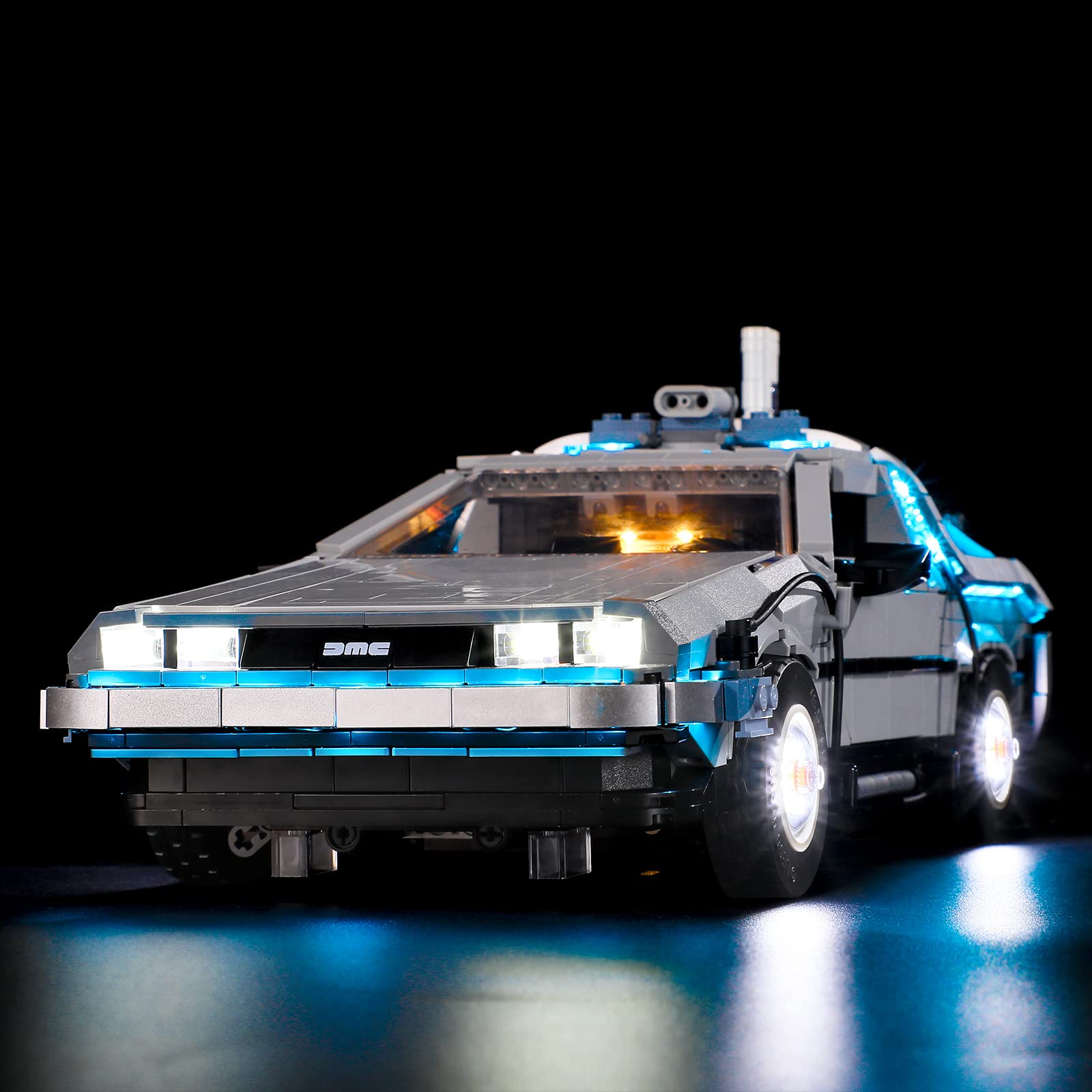 Kit De Iluminação Briksmax Para Lego Back-to-the-future-time-machine