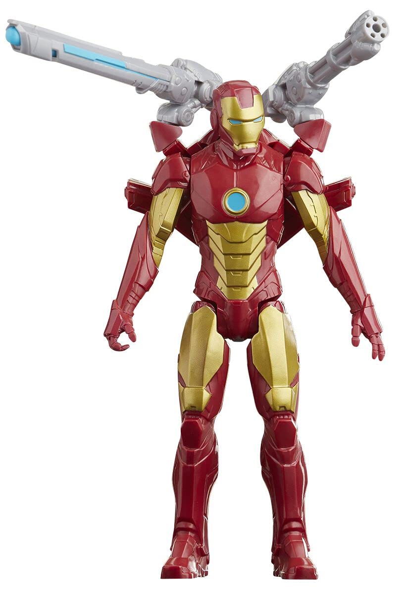 Boneco De Ação Avengers Marvel Titan Hero Homem De Ferro 30 Cm Com Acc
