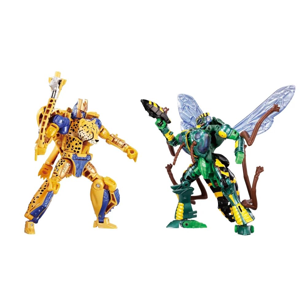 Boneco De Ação Transformers Masterpiece Cheetor Vs Waspinator