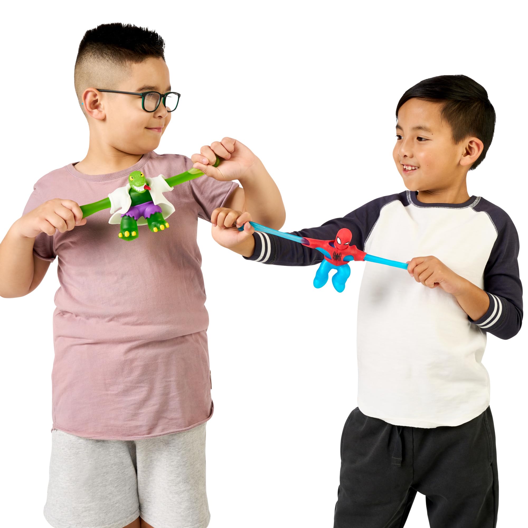 Toy Heroes Of Goo Jit Zu Marvel Goo Shifters Homem-aranha Vs