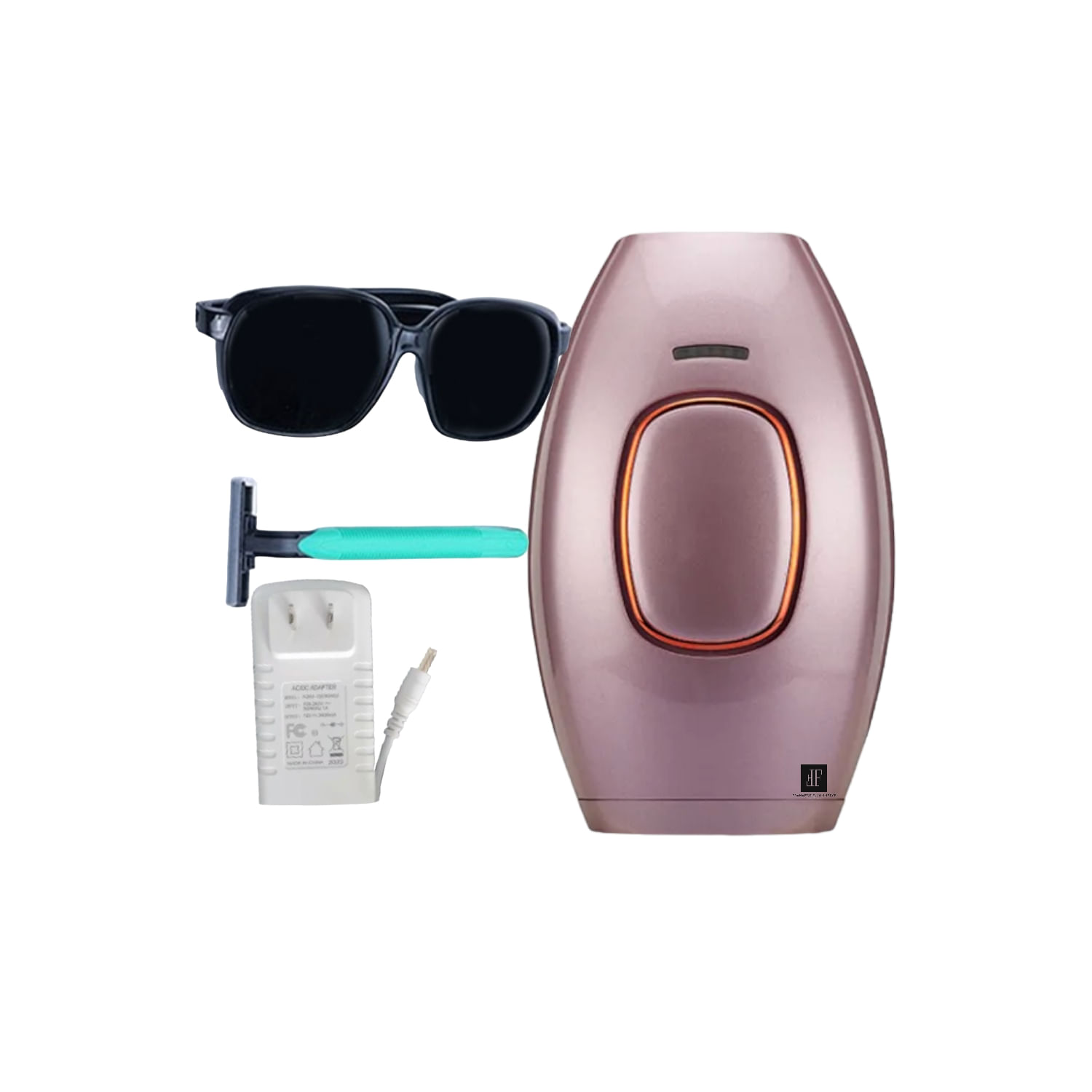 Depilação A Laser Ipl 500.000 Flashes Professional White